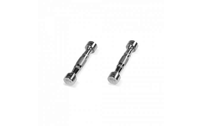 BRONZE GYM Гантель хромированная 1 кг BRONZE GYM Гантель хромированная 1 кг