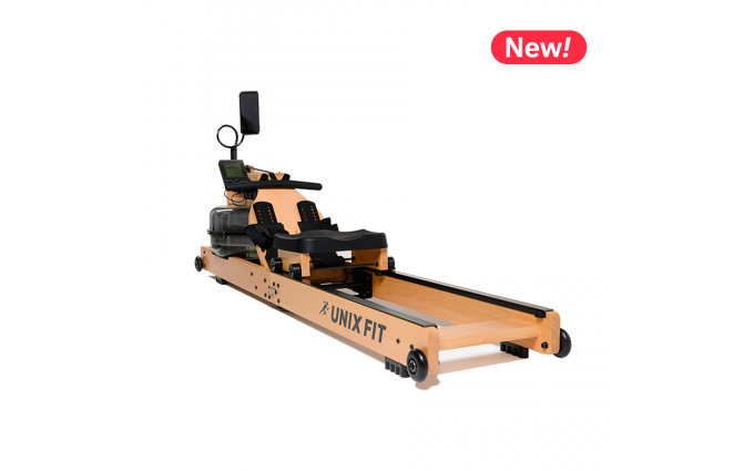 Гребной тренажер UNIXFIT Wood Rower Light Гребной тренажер UNIXFIT Wood Rower Light